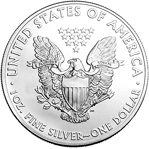 1993 - American Silver Eagle .999 כסף משובח עם תעודת האותנטיות שלנו דולר לא מחולק