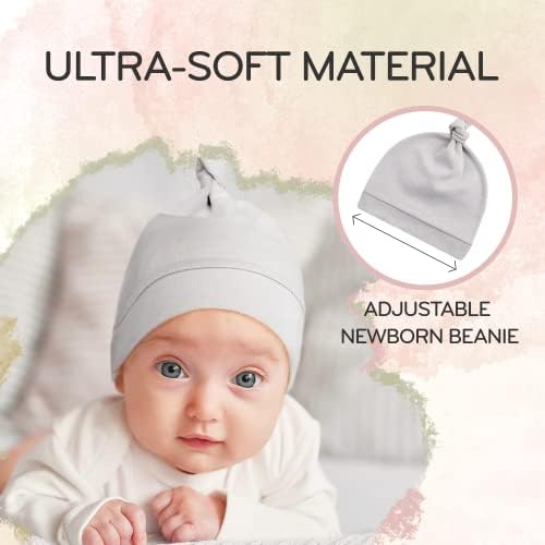 קידיקאר רופא פיתח תינוק כובעי 0-12 חודשים / יילוד כובעי / אורגני מוסמך כותנה תינוק כובע-יוניסקס