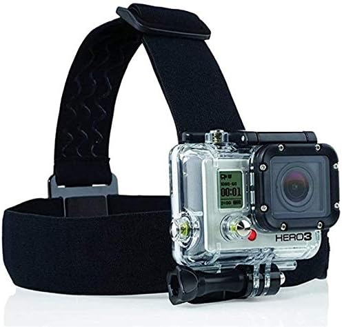 Navitech 8 ב 1 אקשן אקשן מצלמה משולבת משולבת עם מארז אדום - תואם למצלמת הפעולה של Goextreme Black Hawk 4K