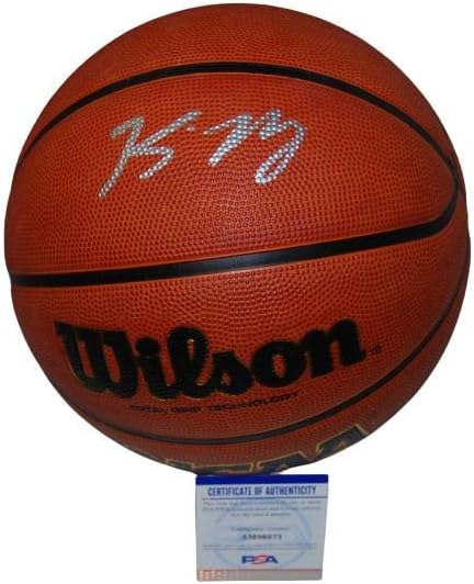 קריס מוריי חתם על וילסון NCAA כדורסל PSA/DNA COA AM36871 - כדורסל מכללות עם חתימה