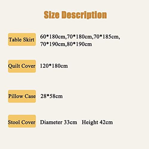 סטי גיליון שולחן עיסוי ז ' ואן,חצאית שולחן עיסוי מיקרופייבר סט 4 חתיכות כיסוי מיטת יופי סלון