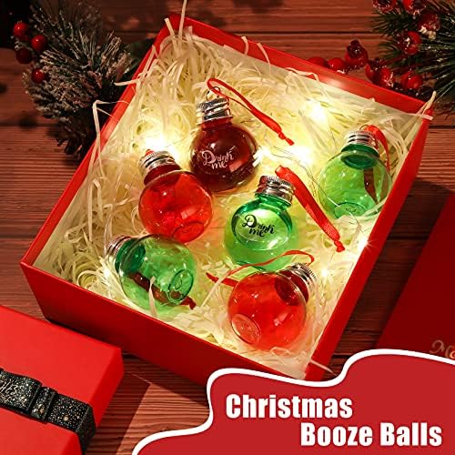 חג המולד קישוטים פלסטיק ברורים כדורים קישוטי עץ הניתנים למילוי חג המולד קישוטים תלויים לחג המולד