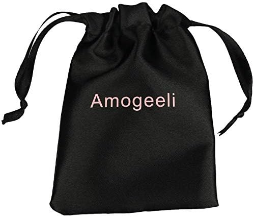 Amogeeli 2 pcs פרח ורד ורד קוורץ ידיות ארון שוטות עם ברגים, ידיות אבן דקורטיביות למגירה מתלבשת
