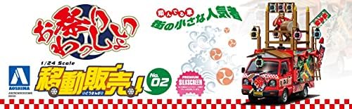 אושימה בונקה קיוזאי 1/24 סדרת מכירות ניידת מס ' 2 פסטיבל וואשו דגם פלסטיק