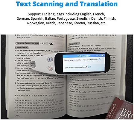 עבה נייד סריקה תרגום עט בחינת קורא קול שפה מתורגמן מכשיר מסך מגע אלחוטי / נקודה חמה חיבור / פונקציה לא מקוונת