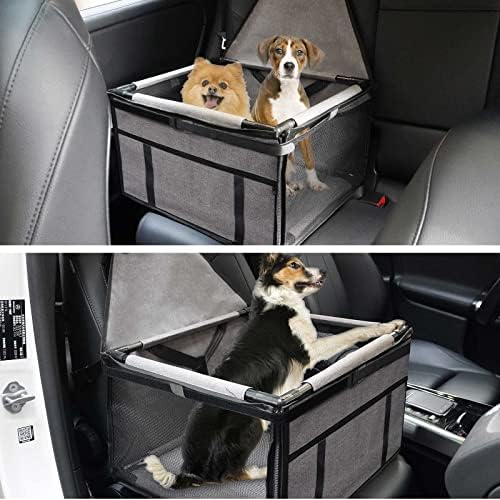 ג 'נורת' מושב מכונית כלב בינוני גור מושב בוסטרים לחיות מחמד מושבים לחיות מחמד למכוניות כלי רכב מושב