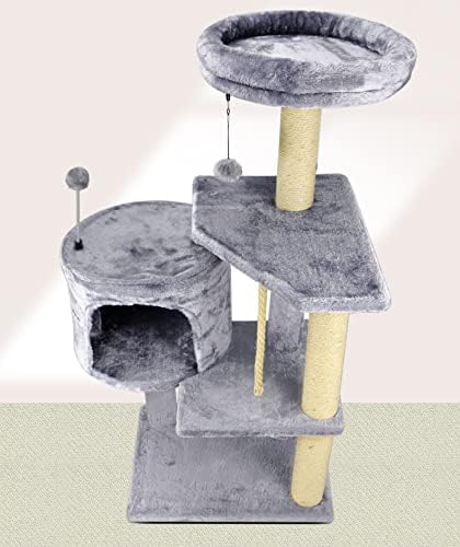 טינוויוס 01א חתול עץ מגרד צעצוע פעילות מרכז חתול מגדל ריהוט גרוד