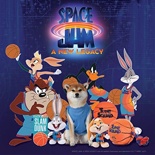 לוני טונס חלל ריבה 2: כדורסל חבל למשוך כלב צעצוע / כיף וחמוד כלב צעצוע רישיון רשמי על ידי וורנר האחים