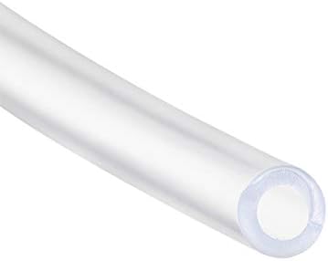 צינור צינור PVC של UXCELL, מזהה 3 ממ x 5 ממ OD 3 מטר 9.8ft צינורות ויניל ברורים, צינור מים גמיש מפלסטיק