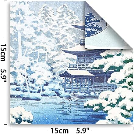 ערכת נייר אוריגמי דובולה צדדית 100 סדינים 20 צבעים 6 אינץ 'מרובע קפל קפל מלאכות מלאכות DIY עבודות יד