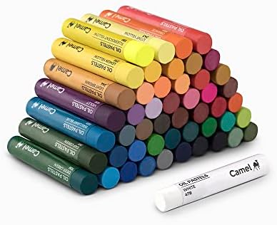 עפרוני פסטל שמן קוקלין קוקויו צבע 50 גוונים צבעים שונים