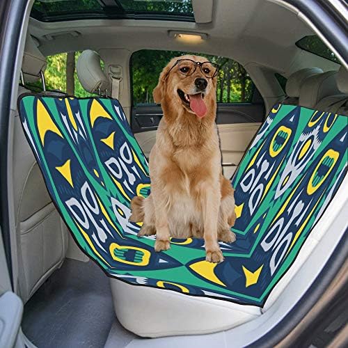 כיסוי מושב כלב מותאם אישית אוסטרלי רעול פנים בצבע אומה הדפסת כיסויי מושב לרכב לכלבים עמיד למים