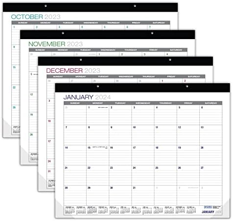 מוצרים מודפסים גלובליים לוח שולחן מקצועי 2024: דפים חודשיים-22 איקס 17 - פועל עד דצמבר 2024