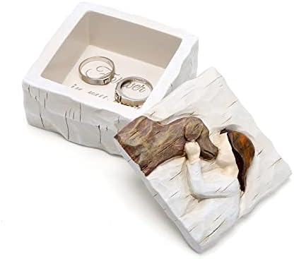 אנדרטאות ידידות של הודאו לאוהבי בעלי חיים תכשיטים קופסת מזכרת קופסת בית מתנות מתנות תכשיטים קופסאות