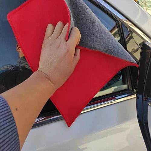 Shaperme דו צדדי סופר-סופג רכב ייבוש מגבת חלון ניקוי בד רכב רב תכליתי אביזר מכונית חדר אמבטיה