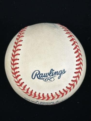 BJ Surhoff 17 Baltimore Orioles חתום על MLB Selig Baseball w/hologram - כדורי בייסבול חתימה