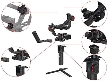 Manfrotto MVG300XM, נייד ומודולרי 3 צירים מקצועי המייצב המקצועי למצלמה קומפקטית, מייצב מצלמה, Smallrig