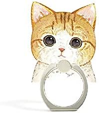 מחזיק טבעת טלפון קיטי עומד על עמדת אצבע חכמה לחתול, 2 יחידות