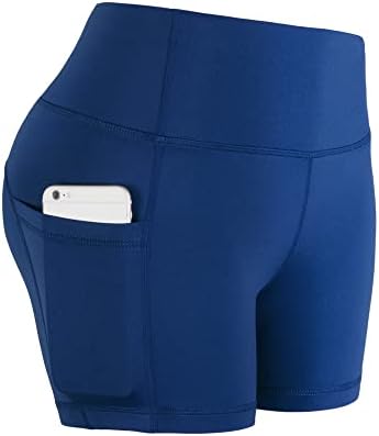 מכנסי דחיסת המותניים הגבוהים של Kenlcad מכנסיים קצרים 4 5 8 רצים מכנסי אימון חותלות יוגה
