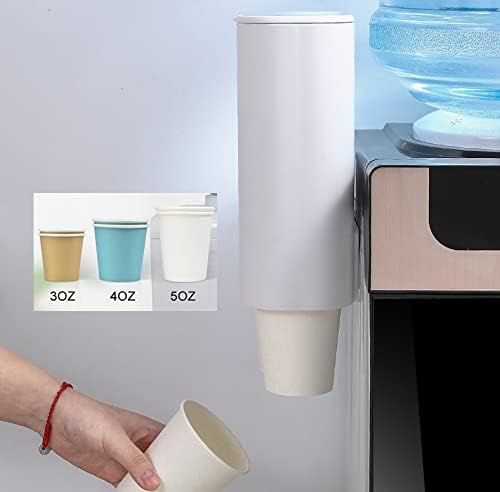 קויטרי פשוט אופנה כוס מתקן לאמבטיה, קיר רכוב חד פעמי נייר למשוך סוג מים קריר כוס מחזיק קויטרי-001 0
