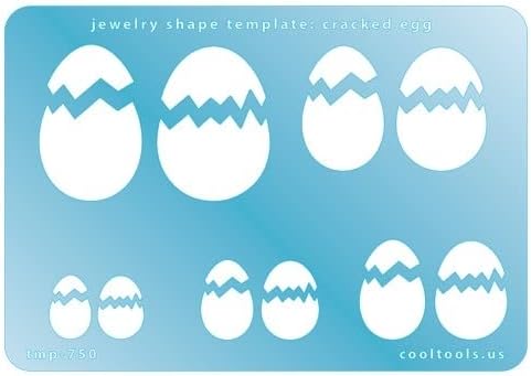תבנית צורת תכשיטים-ביצה סדוקה