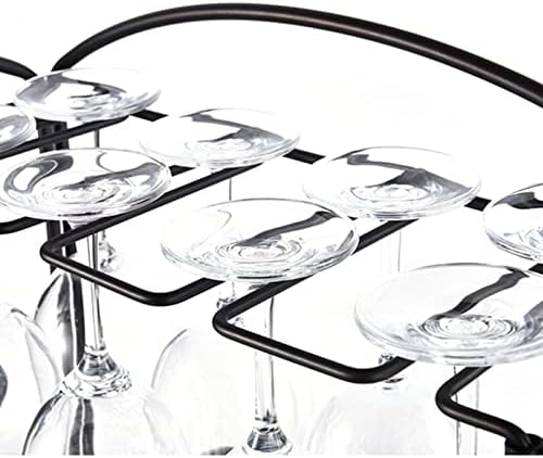 כוסות זכוכית מתלה יין פואי תצוגות מדף עמדת כוסות שתייה מתלה אחסון רב פונקציונלי מתלה גזע