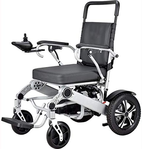 אופנה נייד כיסא גלגלים מתקפל עם עיסוי קל משקל כוח גלגל כיסא מתקפל נייד גבוהה-כוח חשמלי ניידות