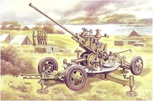 48516 1/48 סובייטי צבא 37 ממ 61 נגד אוויר אקדח מוקדם דגם פלסטיק דגם