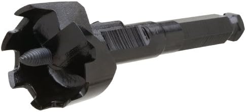 סטילקס ד3654 4-5/8 אינץ ' ביט פורסטנר כבד עם קצה בורג, שחור