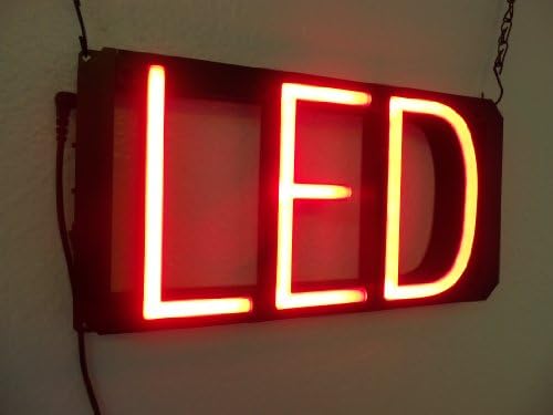 שלט LED מותאם אישית - חנות משקאות חריפים - ניתן להתאמה אישית