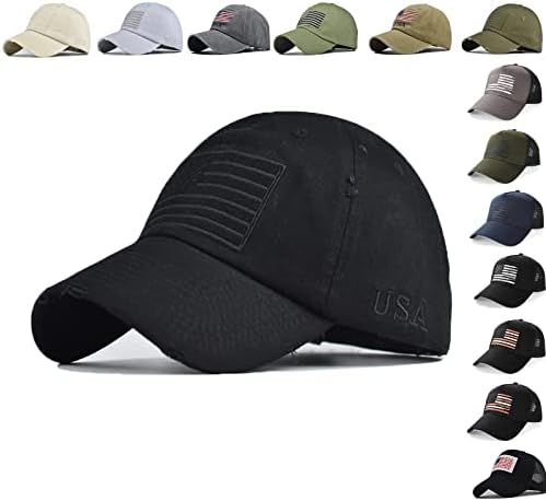 אמריקאי דגל כובע גברים נשים מתכוונן ארהב בייסבול כובע בחוץ נהג משאית כובע