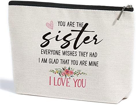 אחות מתנות איפור תיק אמהות יום מתנות אחות הטוב ביותר אחות אי פעם מתנה אחות מתנות אחות אח אני אוהב אותך