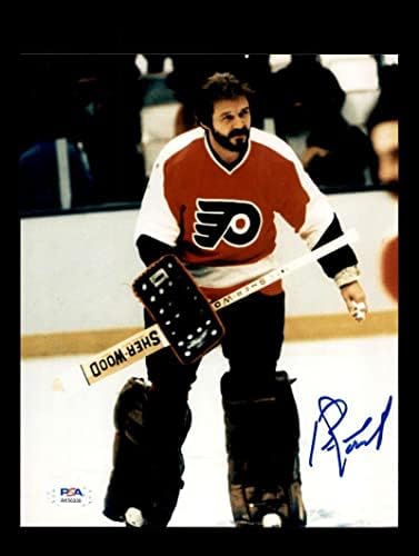 הורה ברני PSA DNA COA חתום 8x10 חתימה של צילום - תמונות NHL עם חתימה