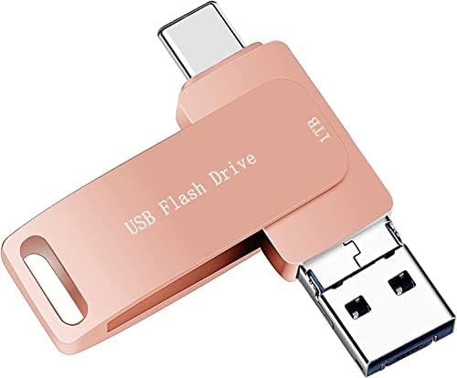 1TB USB C כונני אגודל USB 3.0 כונן פלאש 3 ב 1 מזיכרון סוג מקל סוג C מקל מגבה למעלה כונן אחסון של