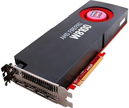 ספיר AMD Firepro W8100 8GB GDDR5 Quad DP/סטריאו 3 פינים DIN PCI-express כרטיס גרפי 100-505738