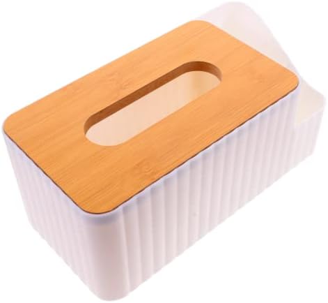 קופסת מרפסת קופסת מפיות בית נייר מגבת נייר קופסאות אחסון עץ ארגזי מארגן מלבני מלבני קופסת רקמות כיסוי רקמות מארגן