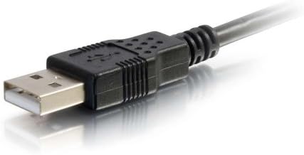C2G 27005 USB 2.0 A עד MINI-B כבל USB, 6.56 רגל, שחור