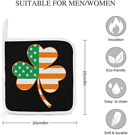 מחזיקי דגל אירי אמריקאים מחזיקי דגל עמידים בפני רפידות חמות עמידות בחום.