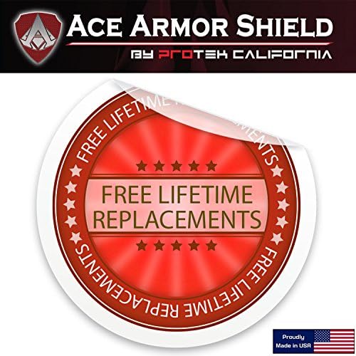 מגן שריון אייס מגן מסך עמיד לנפץ לגרמין אקומאפ 44 וולט עם אחריות להחלפה לכל החיים בחינם