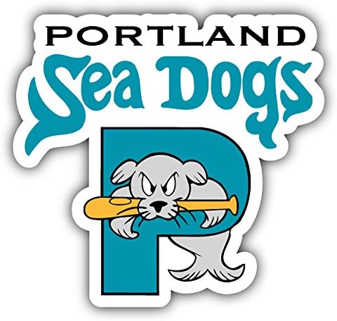 כלבי ים פורטלנד MILB לוגו בייסבול ויניל ויניל מדבקה גרפית מדבקת פגוש