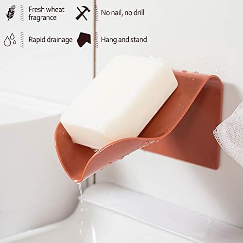 פולארהוק סבון מחזיק בצורת עיצוב טוב יותר עבור מקלחת חדר מטבח רכוב מחזיק עבור סבון/טלפון / צלחת