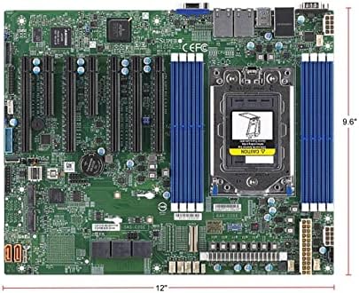 Supermicro MBD-H12SSL-I-O ATX שרת האם AMD EPYC ™ 7003/7002 מעבד סדרה