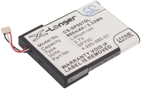 סוללת Li-ion עבור Sony 4-285-985-01, SP70C עבור Sony PSP E1000, PSP E1002, PSP E1004 900MAH