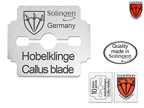 3 חרבות גרמניה-100 חתיכות החלפת מילוי להבים עבור יבלת מסיר - תוצרת סולינגן גרמניה