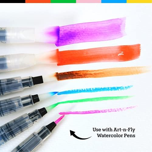 אמנות-טוס כרית נייר בצבעי מים 9 על 12& 34; 2 מארז-כרית ציור צבע מים בכבישה קרה 30 גיליונות 140 ליברות לציור