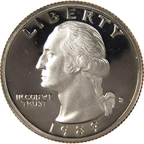 1989 רבעון וושינגטון הוכחת הבחירה 25C אספנות מטבעות ארהב