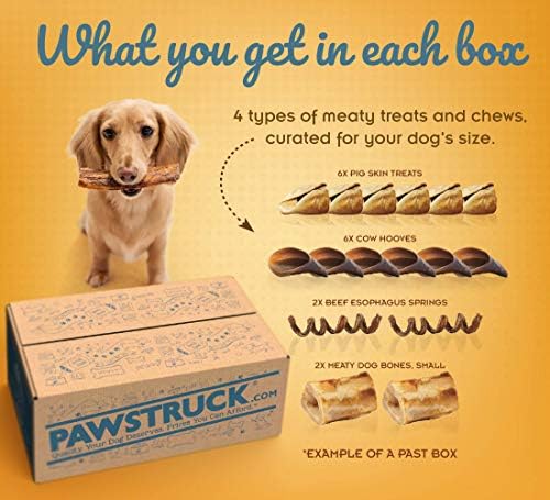 קופסת הלעיסה של כלב טבעי של Pawstruck: כלב קטן