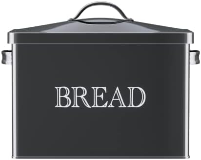 קופסת לחם לבית חווה ג ' רנינט למשטח השיש במטבח-חיסכון במקום, מיכל אחסון לחם בעל קיבולת גדולה-פח אחסון