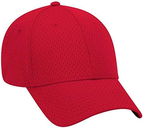ASHEN FANE 6 פאנל פוליאסטר פרו רשת כובע בייסבול פרופיל נמוך