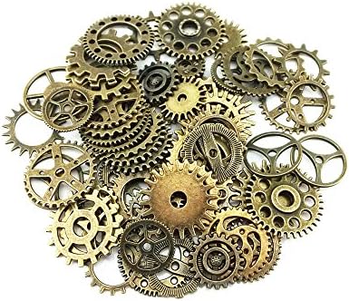 יוטון 100 גרם עתיק סטימפאנק הילוכים קסמי שעון שעון גלגל הילוך לעיצוב